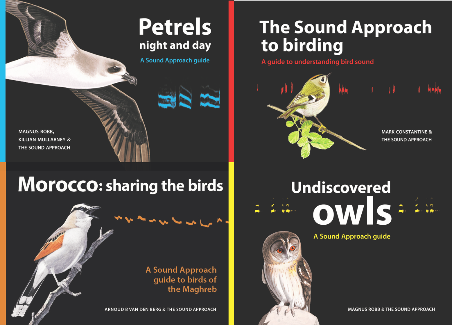 Book Bundle - Sound Approach, Petrels, Owls and Morocco - The Sound Approach